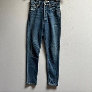 Agolde Nico High Rise Slim fit button fly Sz 24